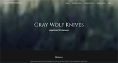 Desktop Screenshot of graywolfknives.com